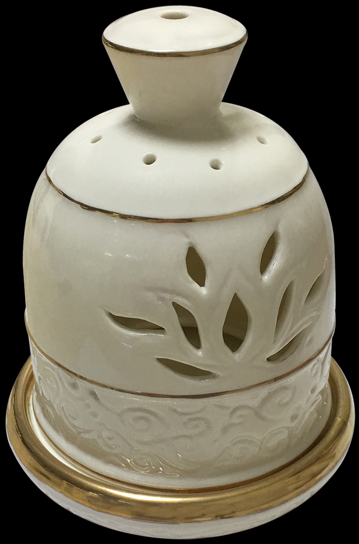 本外观设计产品的名称:香薰炉.2.本外观设计产品的用途:用于香薰炉.3.