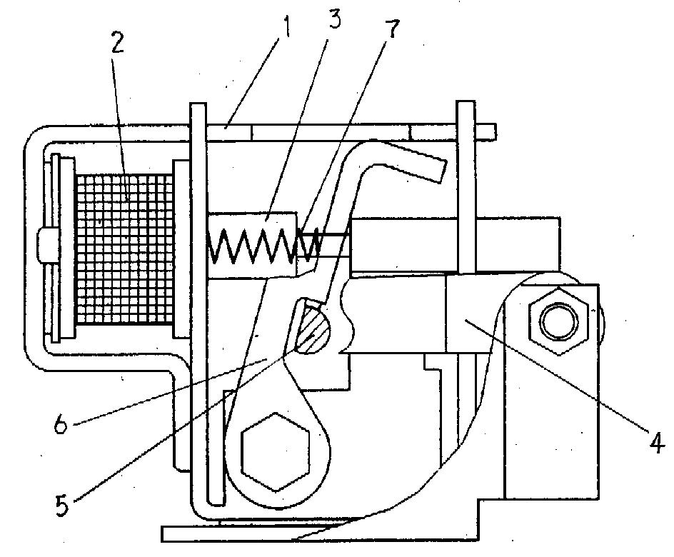 一种交流接触器用的机械锁扣-爱企查