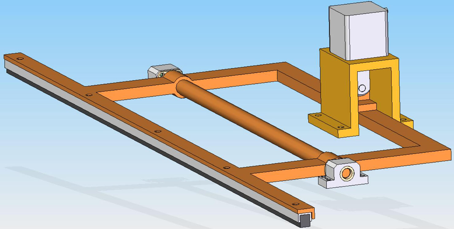 下料机气动夹紧装置