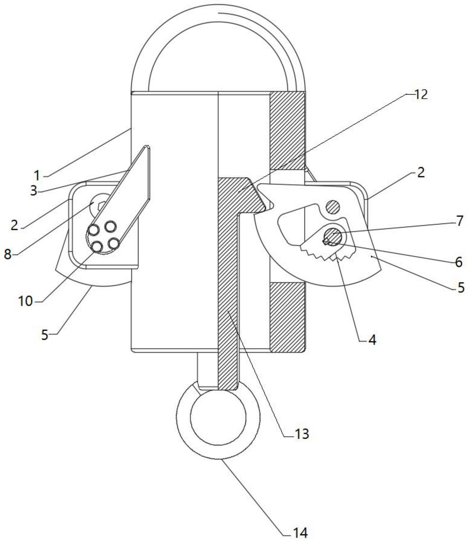 一种海洋作业装备吊放承重自动脱钩器装置-爱企查
