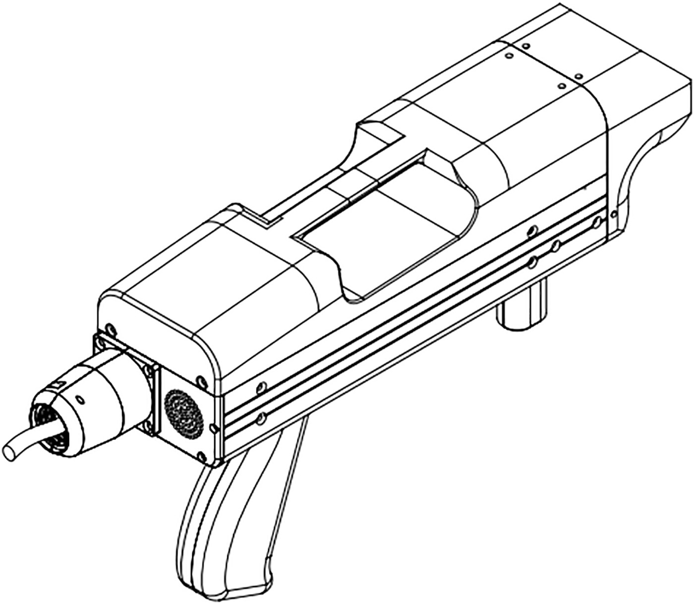 大功率手持激光清洗枪头-爱企查