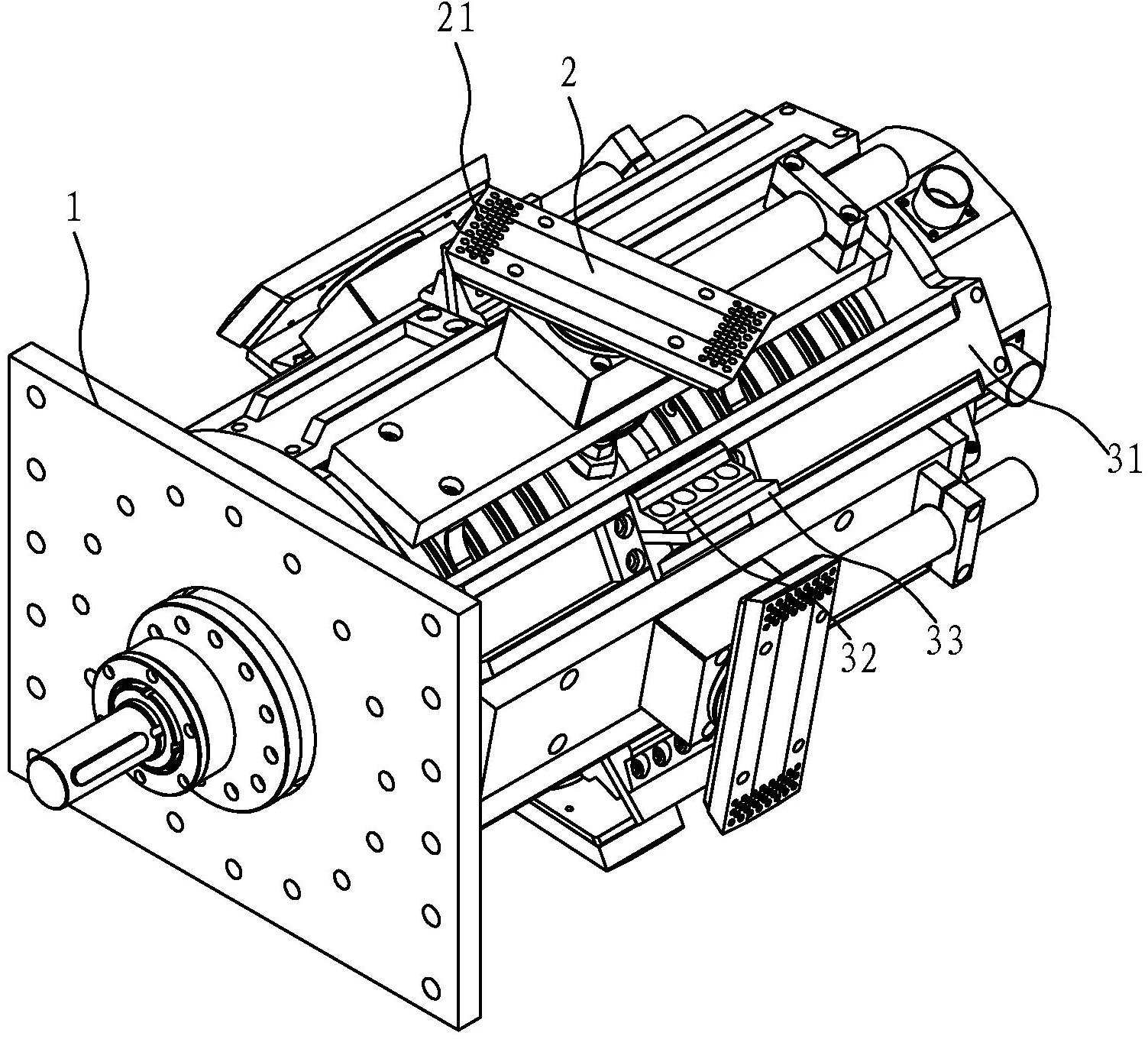 新型涉及一种结构简单,吸附力强,可以防止边缘翘起的弹性腰围直位转轮