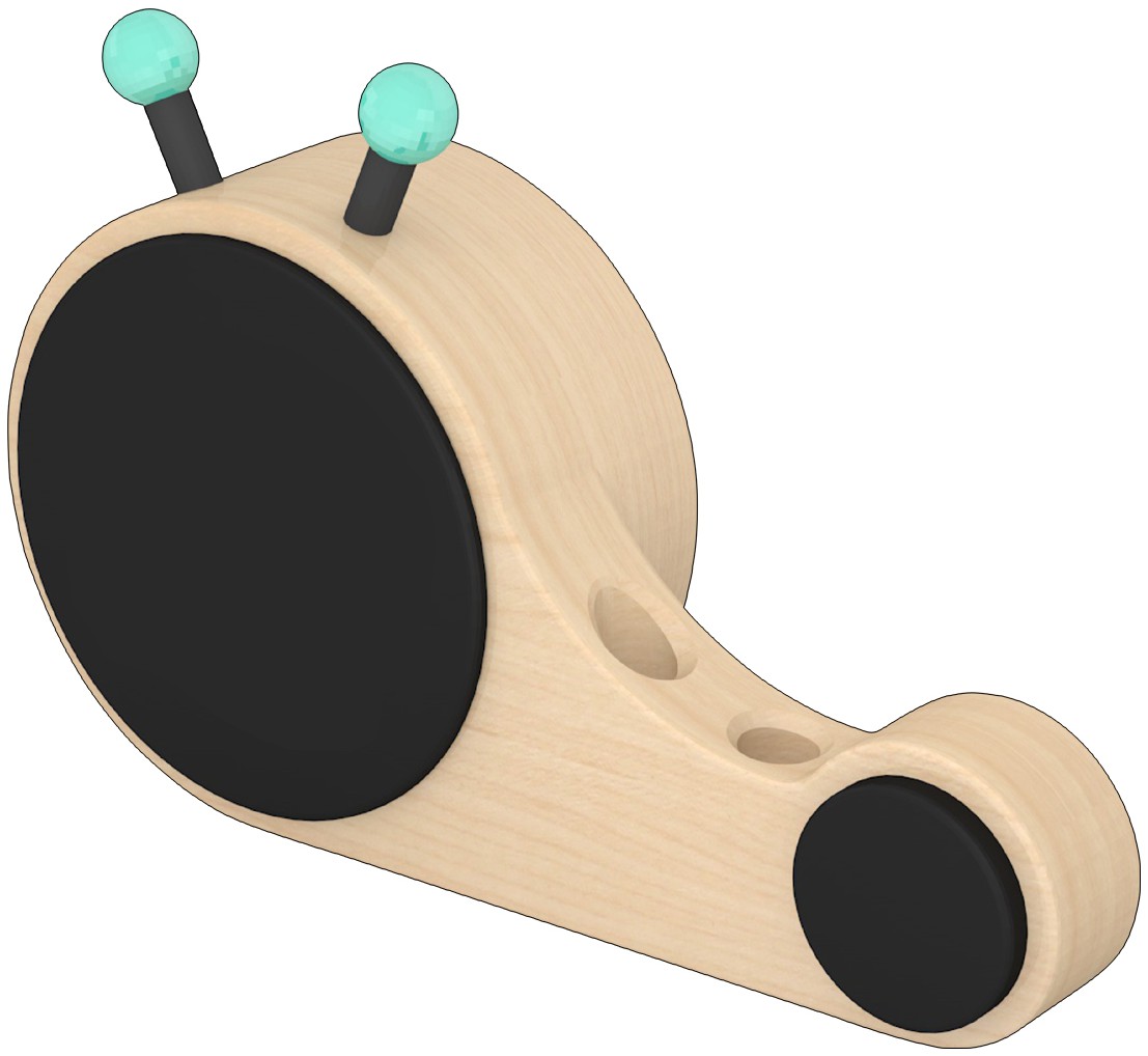 摘要附图摘要1.本外观设计产品的名称:时钟(蜗牛).2.