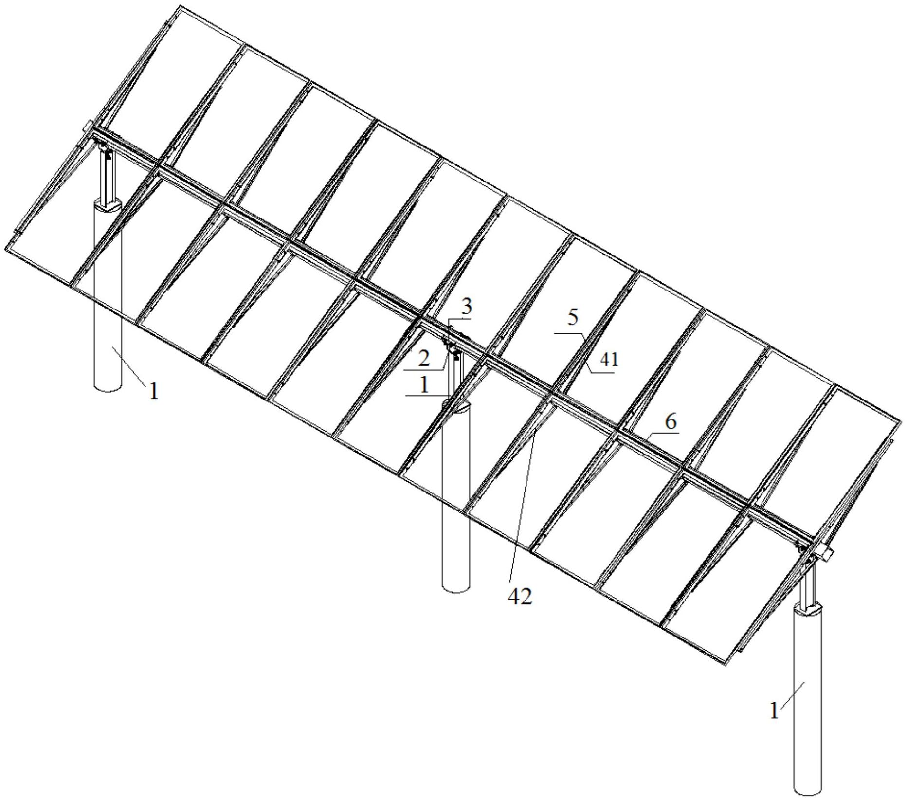 一种大跨度光伏组件固定支架-爱企查