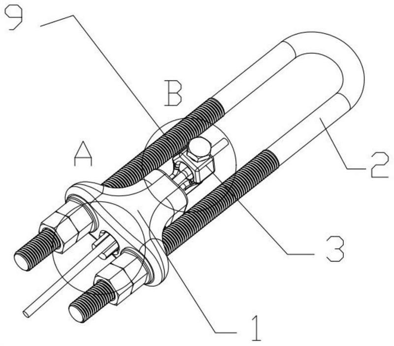 一种改良型可变径拉线金具-爱企查