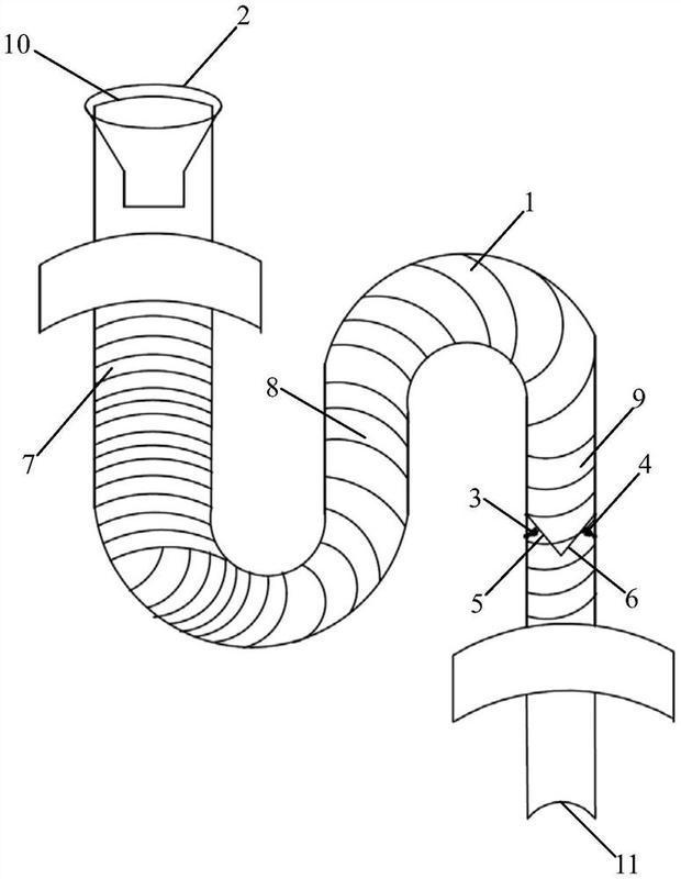 可自由弯曲的防臭防反溢排水管-爱企查