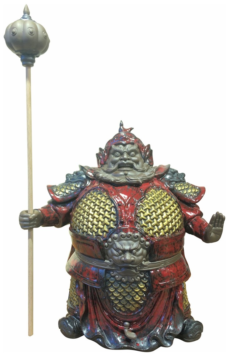 摆件(哼哈二将)-爱企查