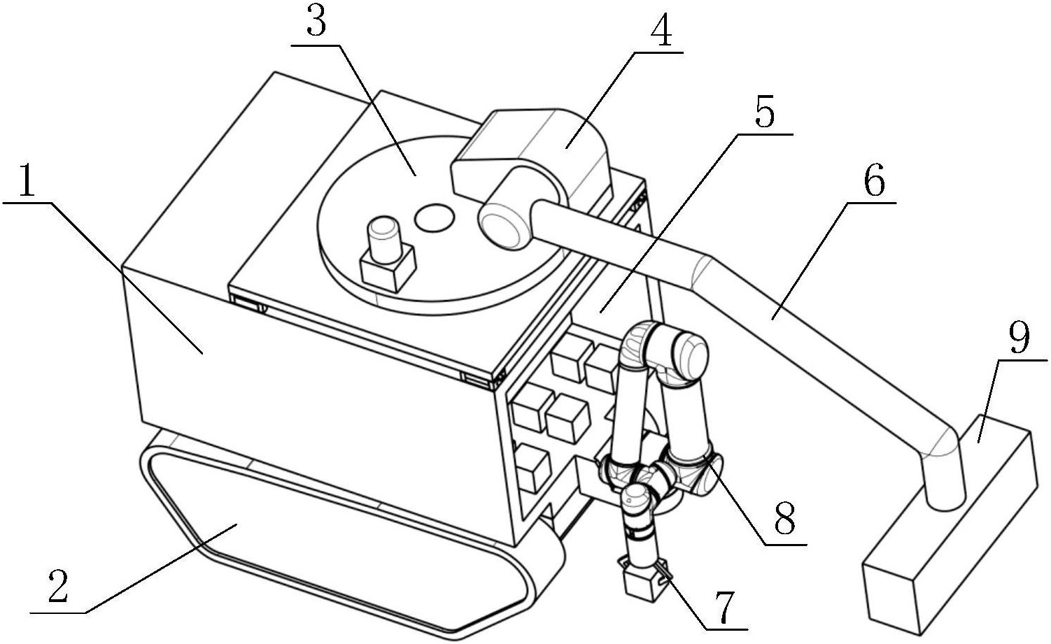 一种自主式智能扫雷及布炸药机械系统-爱企查