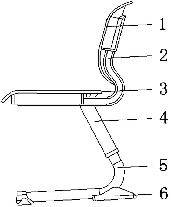 一种可在内部升降的课椅机构-爱企查