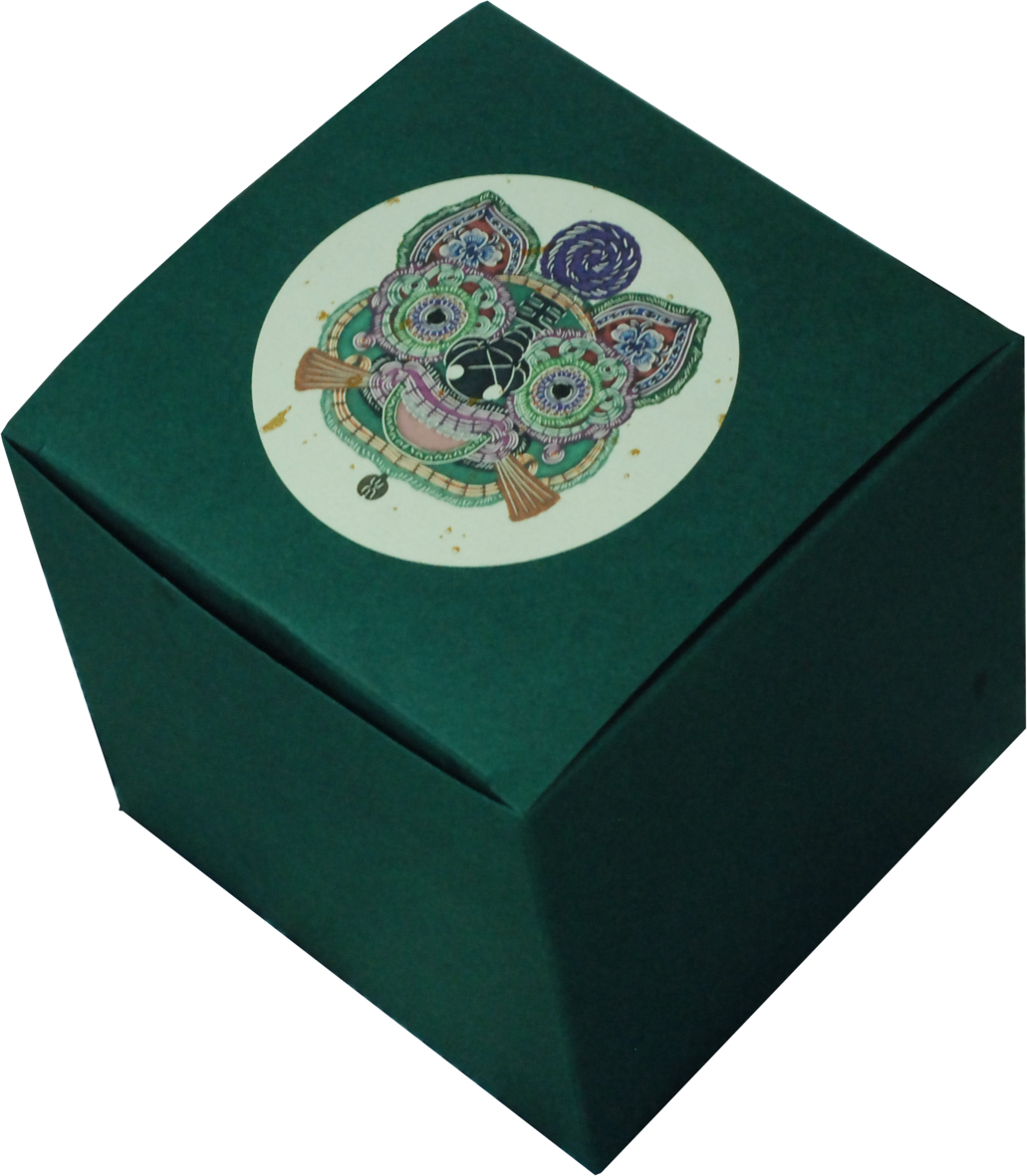 本外观设计产品的名称:包装盒(香囊包).2.