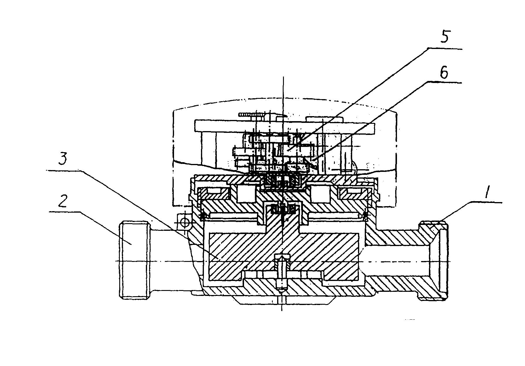 水表构造及工作原理图片