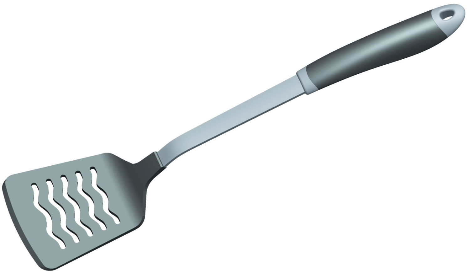 摘要附图摘要1.本外观设计产品的名称:锅铲(光亮);2.