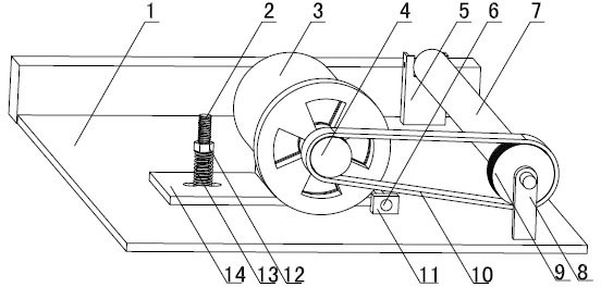 跑步机电机传动件自动张紧装置-爱企查