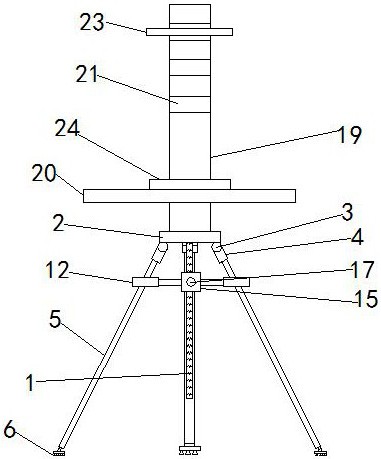 高度可调节支架原理图图片