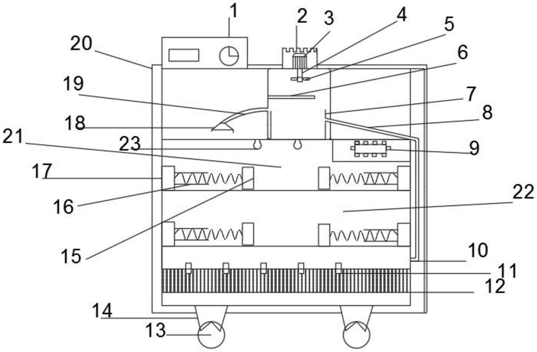 一种节能保温双门蒸饭车-爱企查