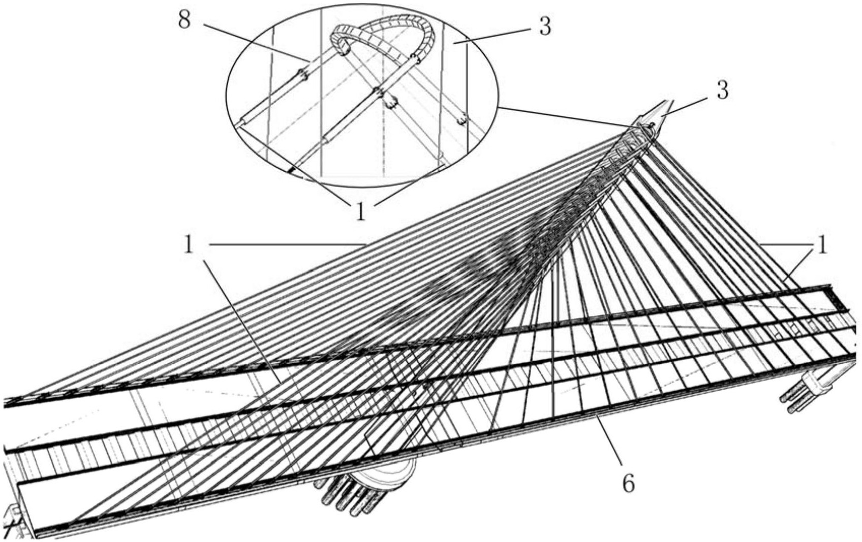 采用同向回转拉索的斜拉桥-爱企查
