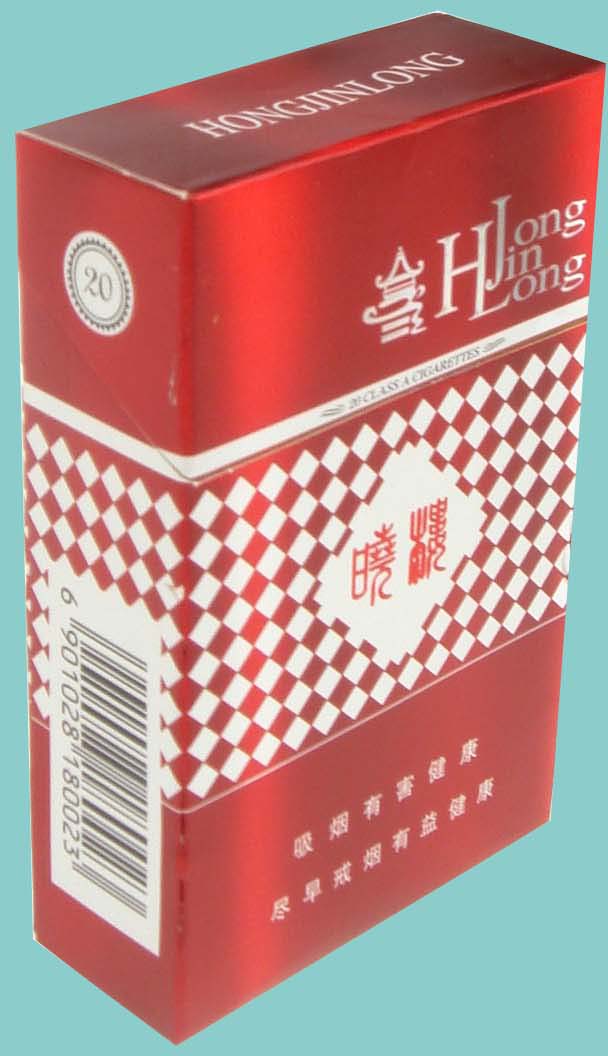 烟盒(红金龙魔幻晓楼硬盒)