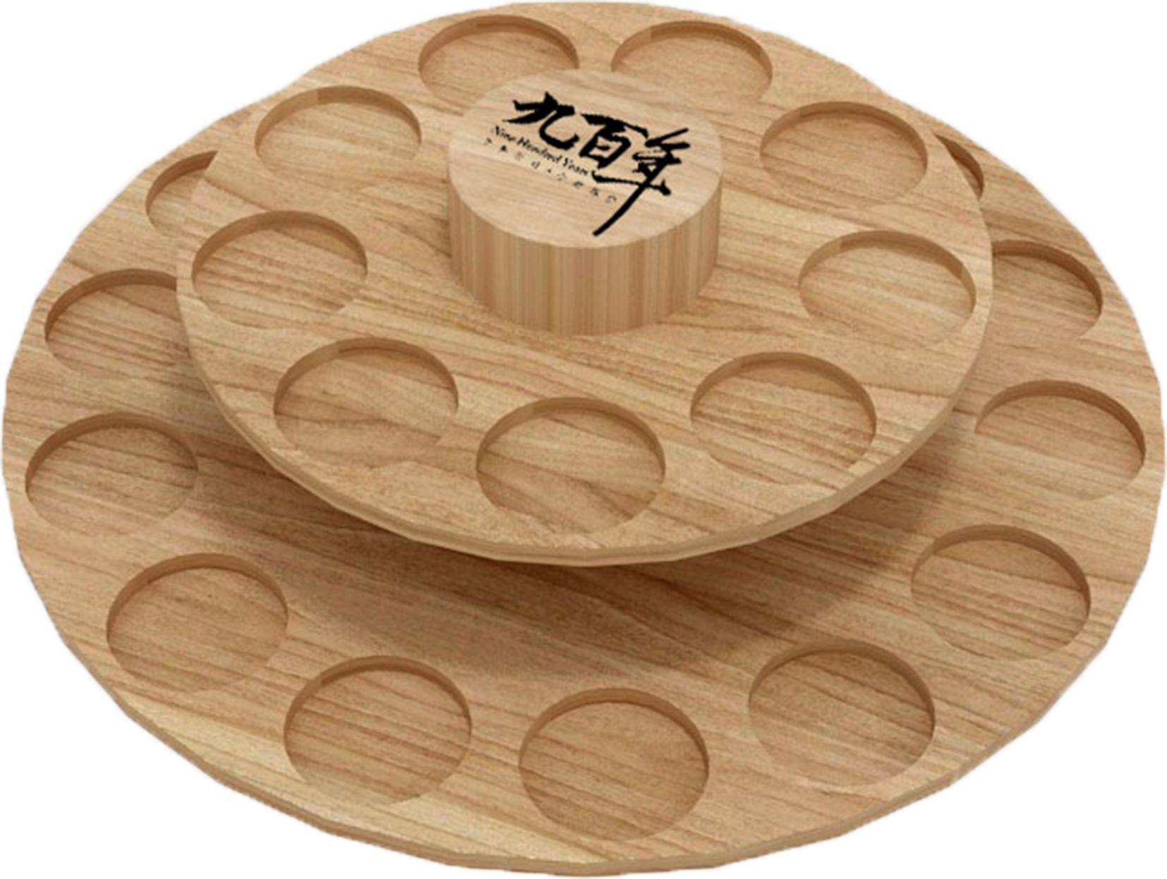 摘要附图摘要1.本外观设计产品的名称:展示台(圆形).2.