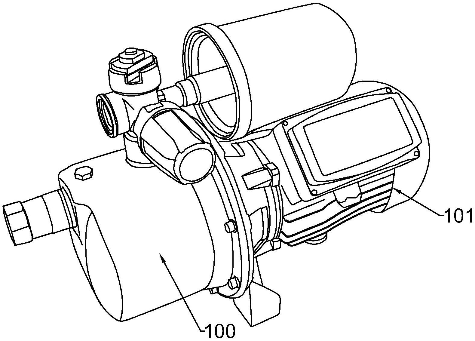 一种减震低噪的多级自吸泵