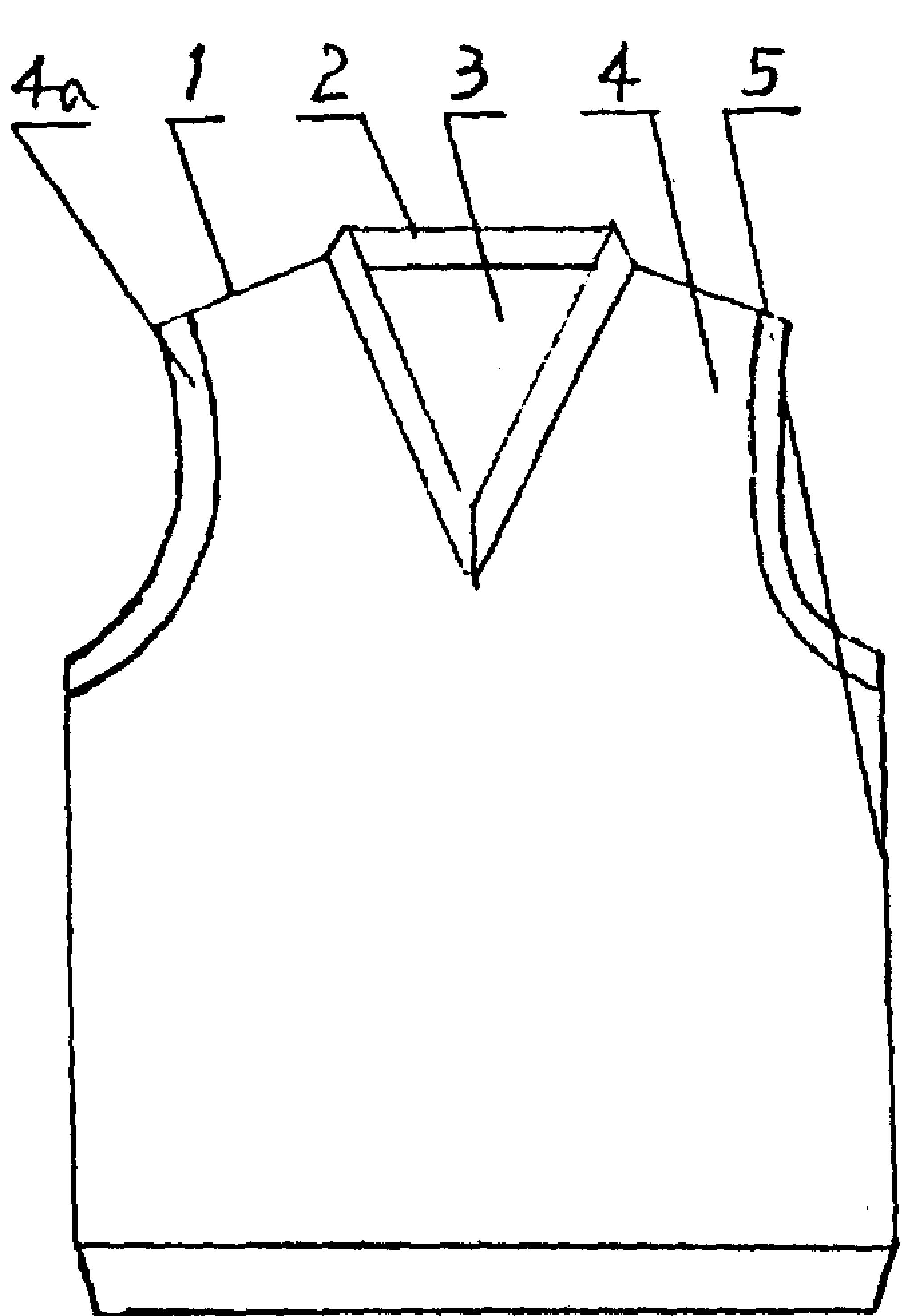 摘要附图摘要正反两用针织上衣涉及一种服装,特别是一种针织的正反两