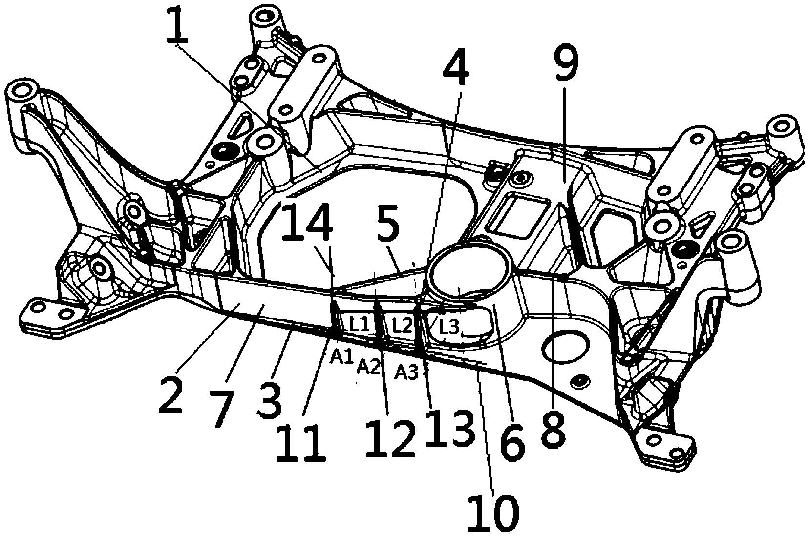 一种汽车副车架结构-爱企查
