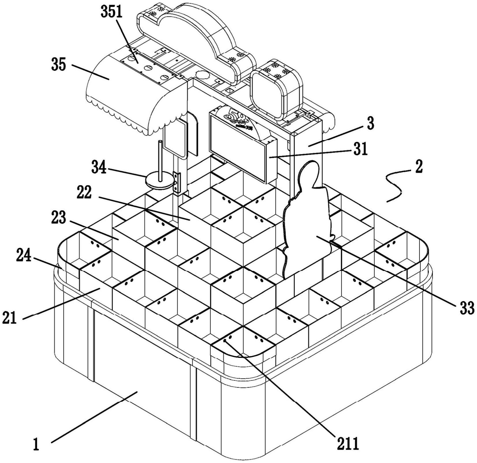 一种面包产品展示柜