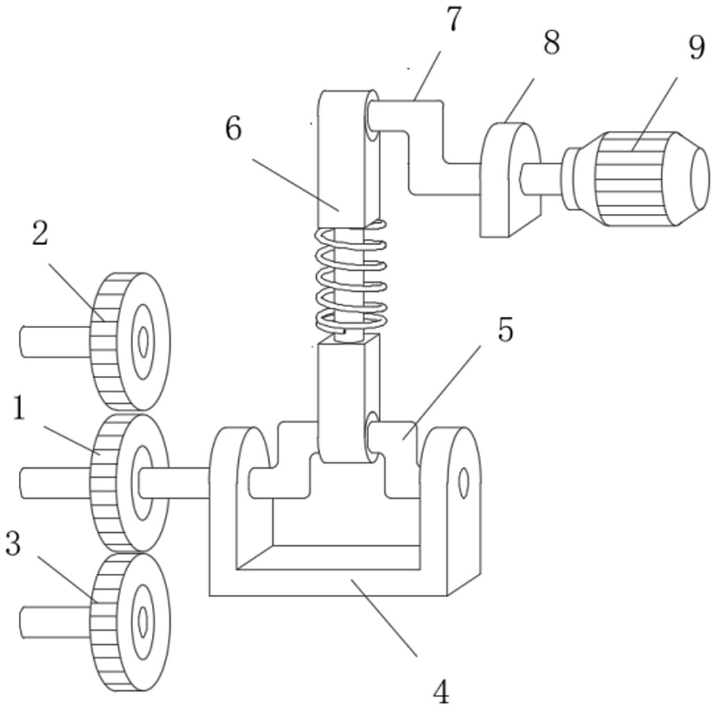 一种具有双连杆驱动结构的工程机械惰轮-爱企查