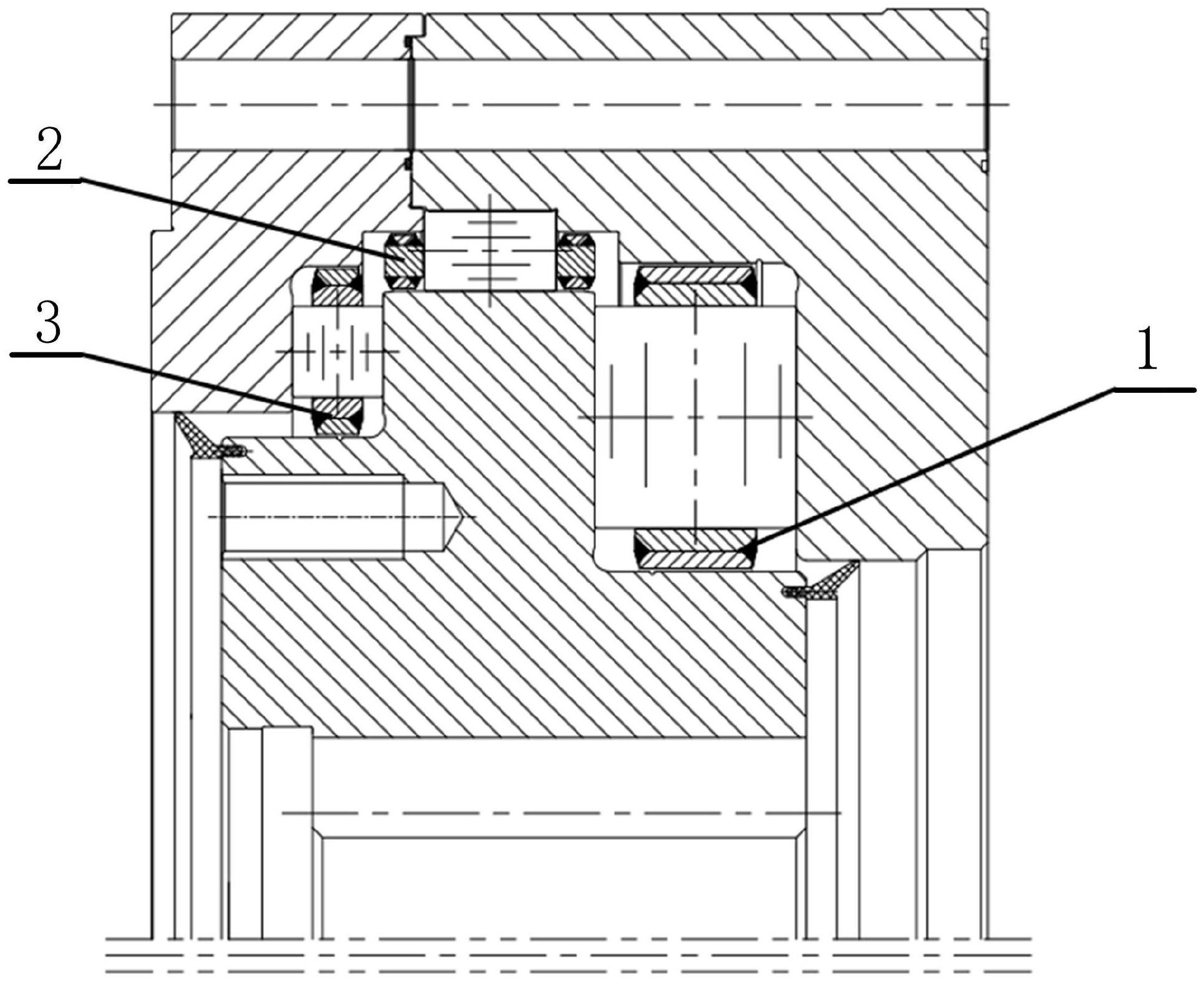 一种掘进机主轴承及其轴向保持架和径向保持架
