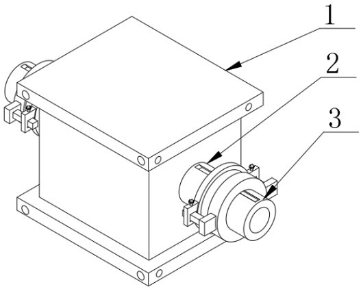 摘要附图摘要本实用新型公开了一种通风系统方形风箱,包括分风箱本体
