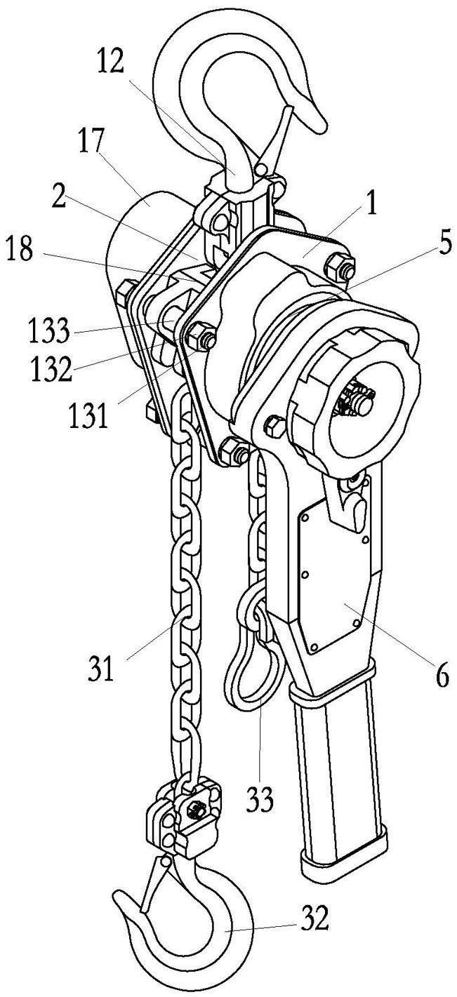新型手扳葫芦结构-爱企查