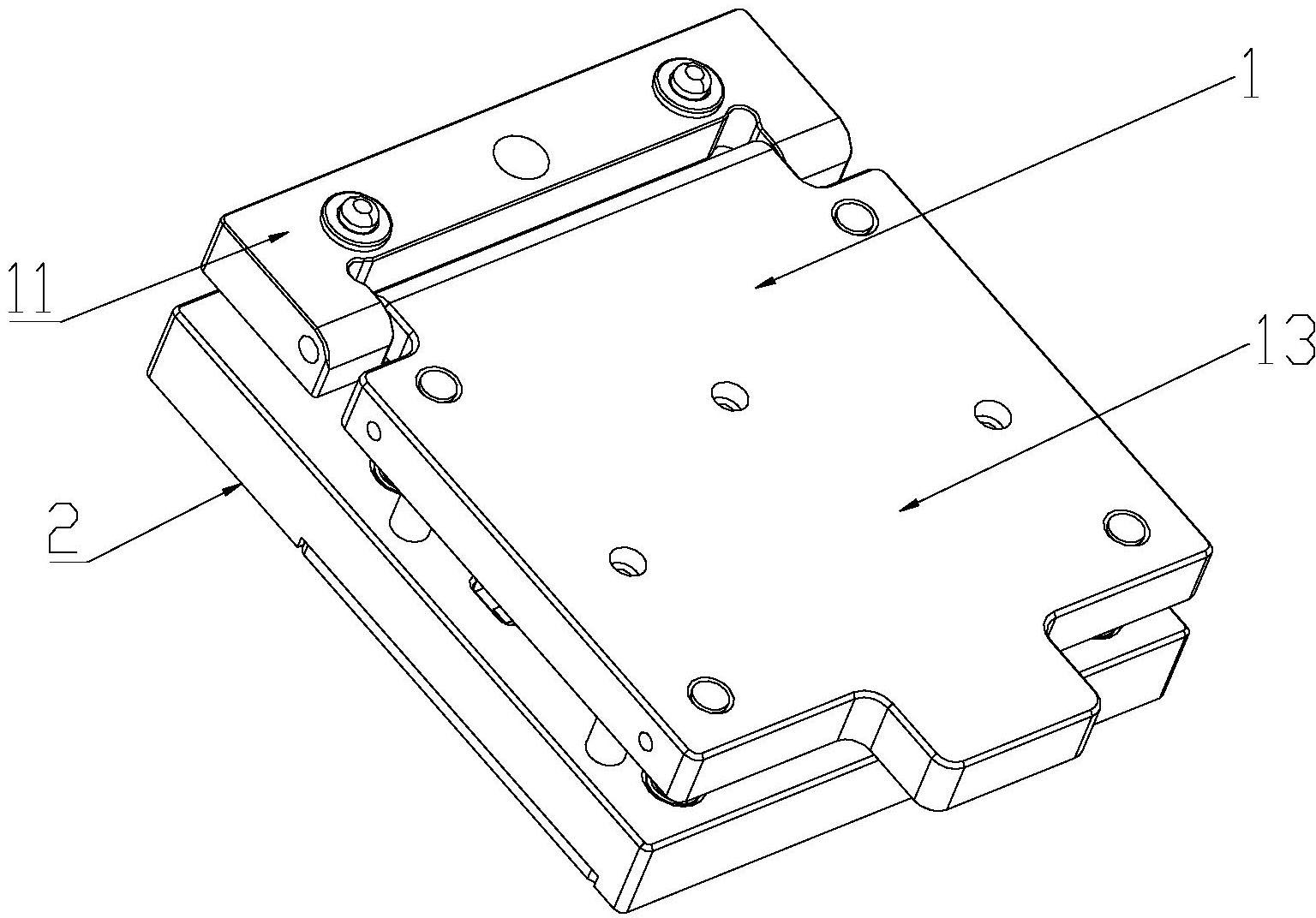一种翻盖式弹性吸附组装夹具-爱企查