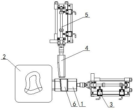 一种压铸模具抽芯锁紧机构