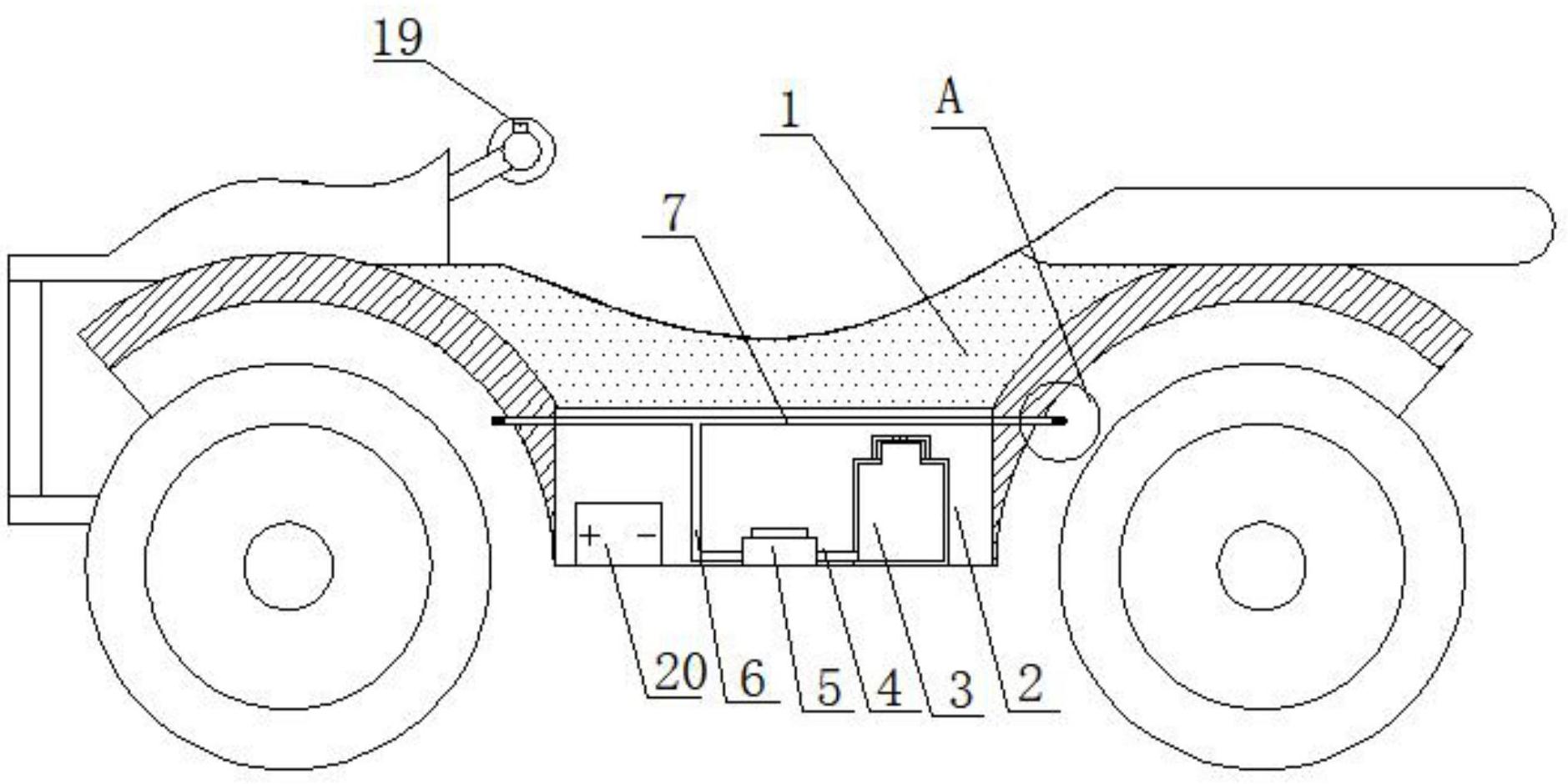 x一种具有清理轮胎功能的沙滩车-爱企查