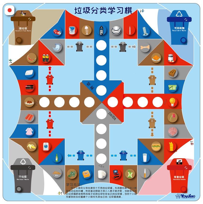 垃圾分类学习棋-爱企查