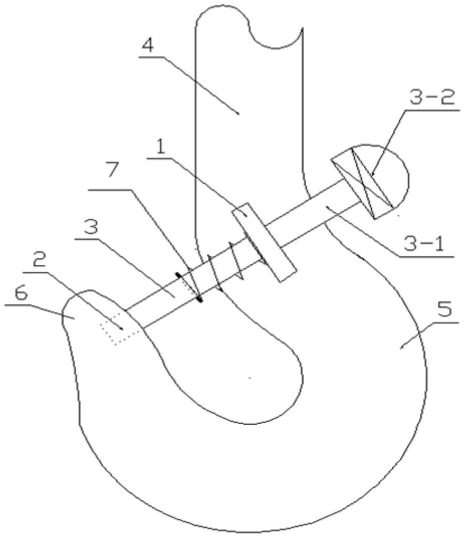 一种自动复位吊钩防脱装置-爱企查