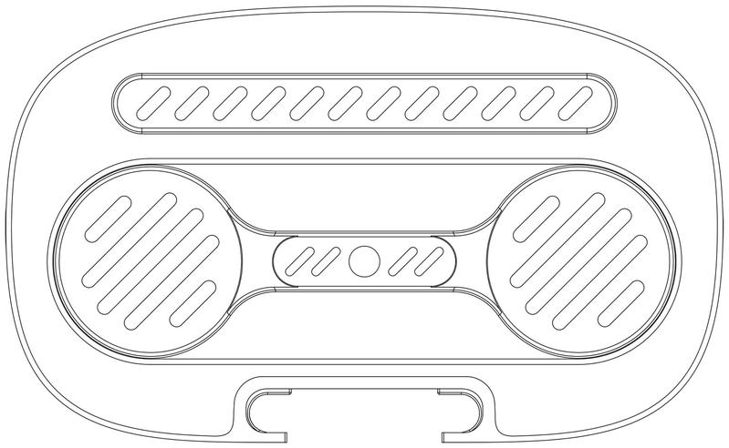 本外观设计产品的名称:杯托. 2.