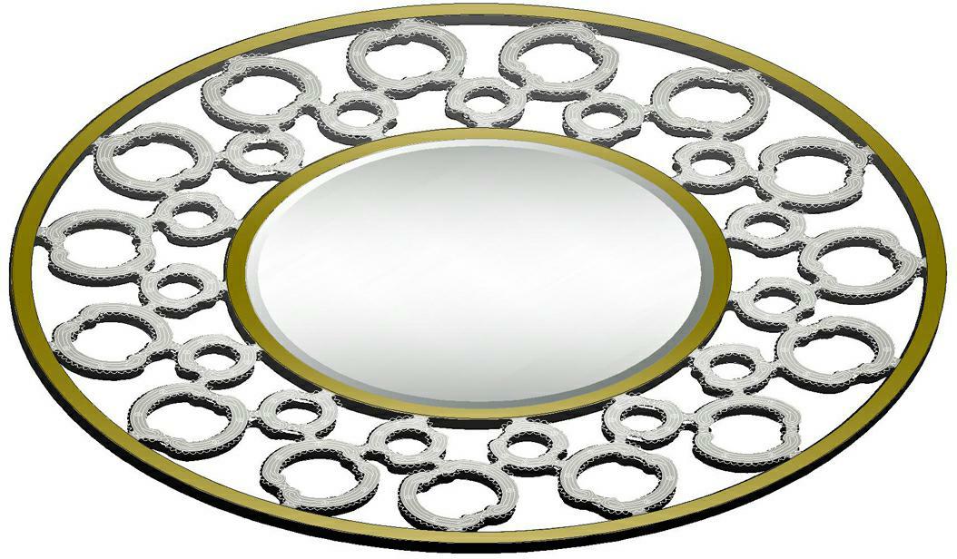 摘要附图摘要1.本外观设计产品的名称:镜子(gj-1627-a);2.