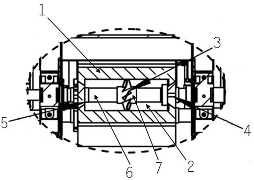 一种砻谷机的自带风扇的胶辊机构-爱企查