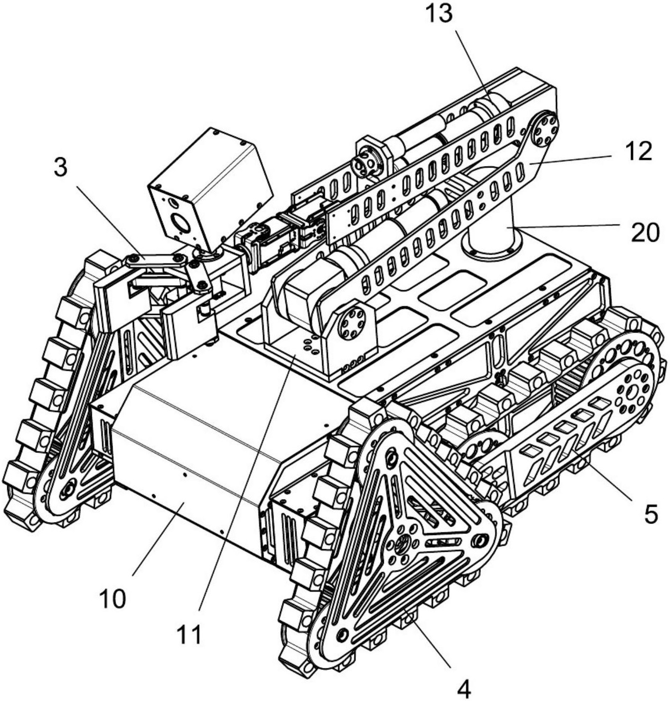 一种火灾现场救援机器人-爱企查