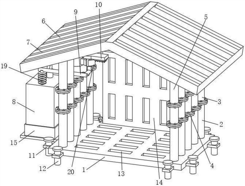 一种拼接式钢结构马厩-爱企查