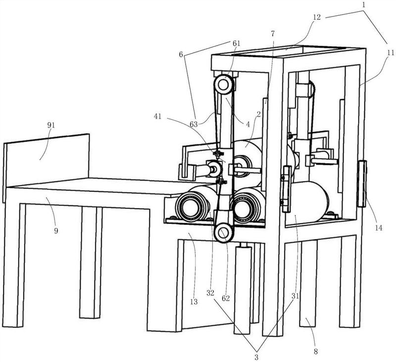 浸胶帘子布收卷装置-爱企查