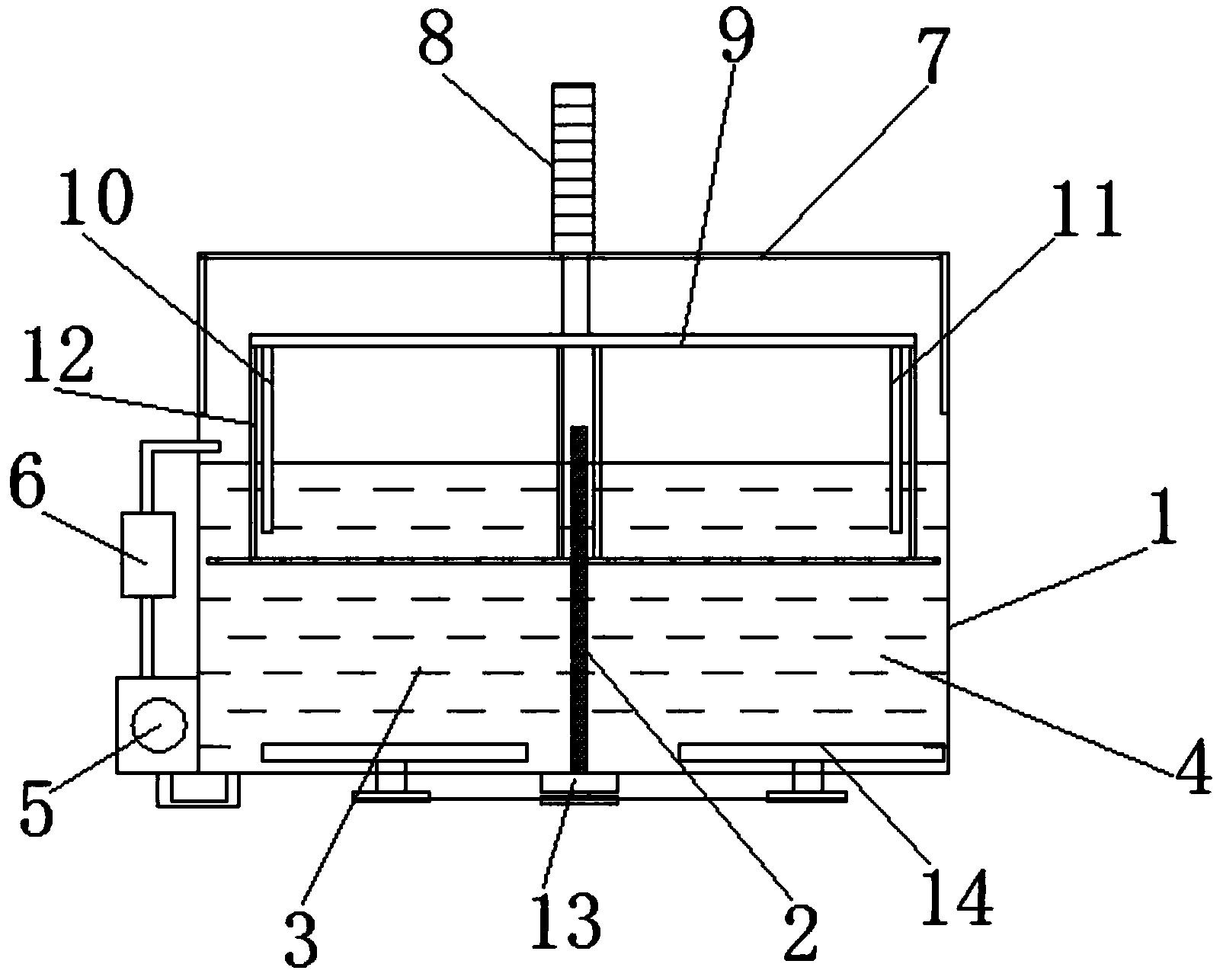 一种电极箔化成稳水循环电解槽装置-爱企查