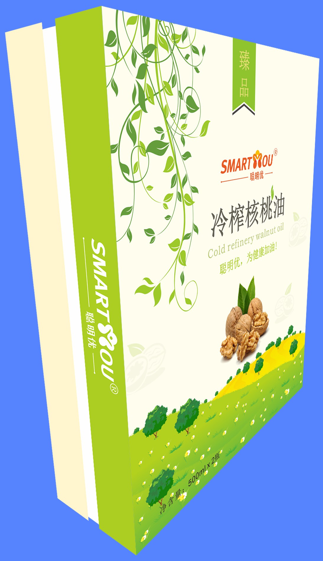 包装盒(冷榨核桃油)-爱企查