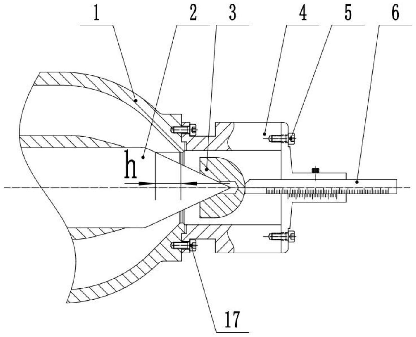 一种冲击式水轮机喷针行程测量结构-爱企查
