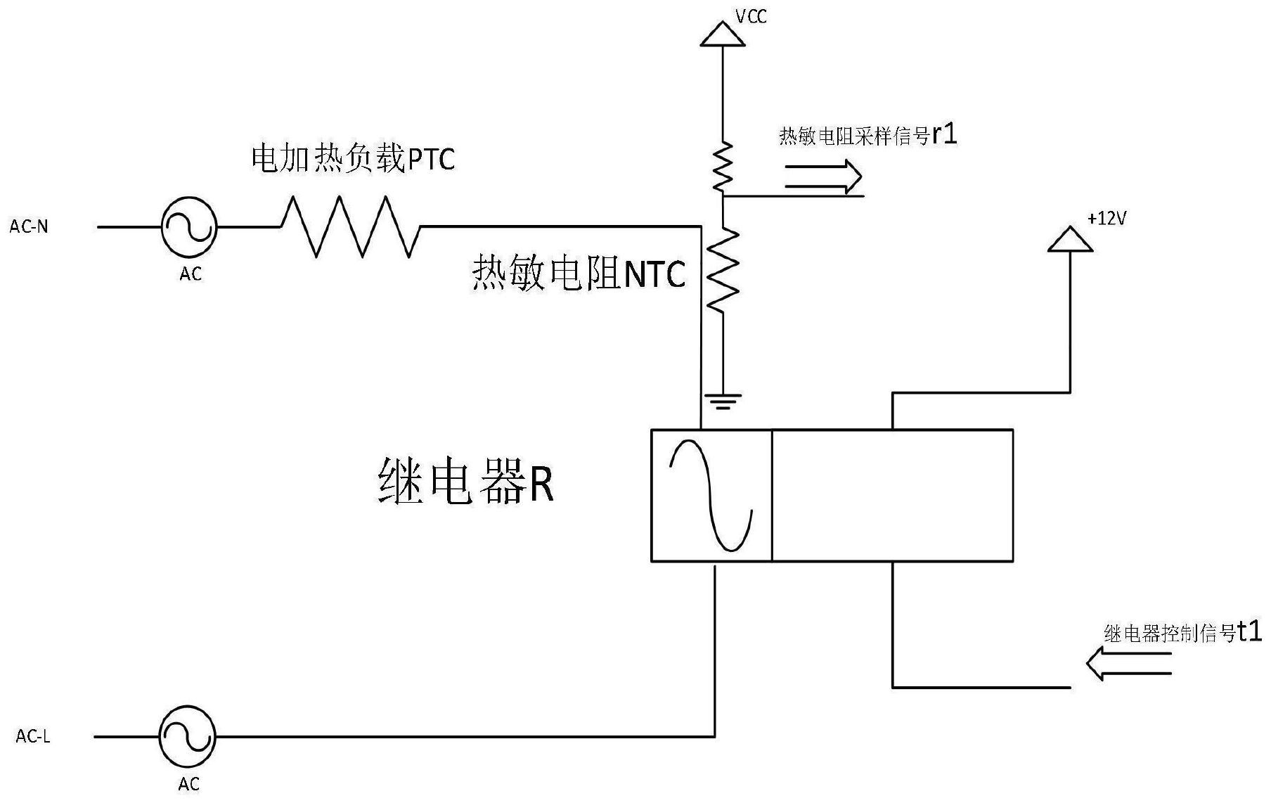 空调辅助电加热接线图图片