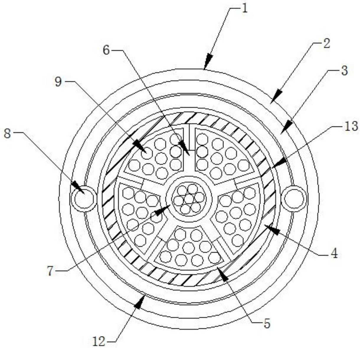 一种内嵌耐磨层的电线缆结构-爱企查