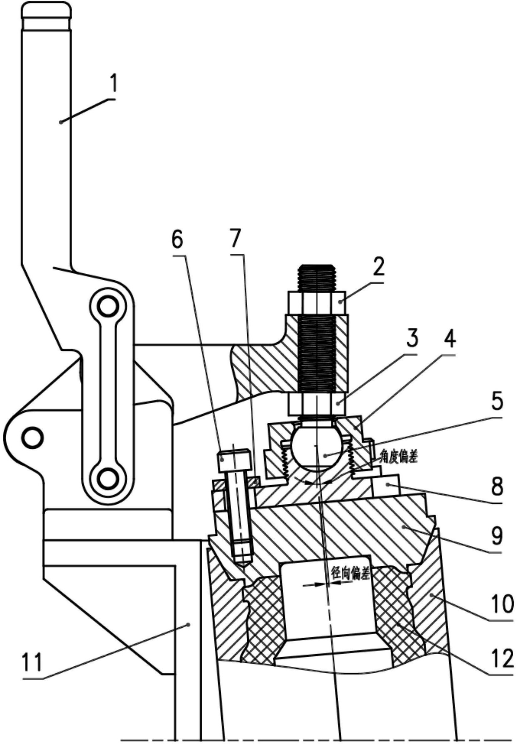 聚氨酯产品成型模具的模盖锁紧装置