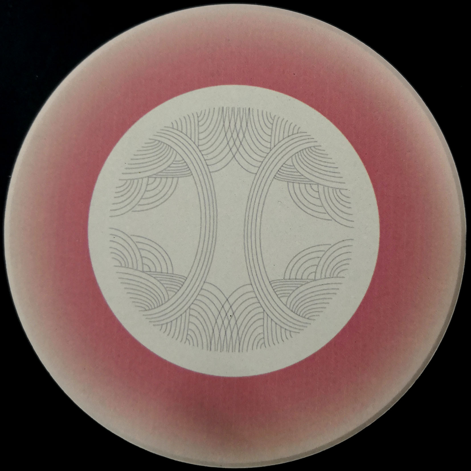 本外观设计产品的名称茶杯垫.2.本外观设计产品的用途用于茶杯垫.3.