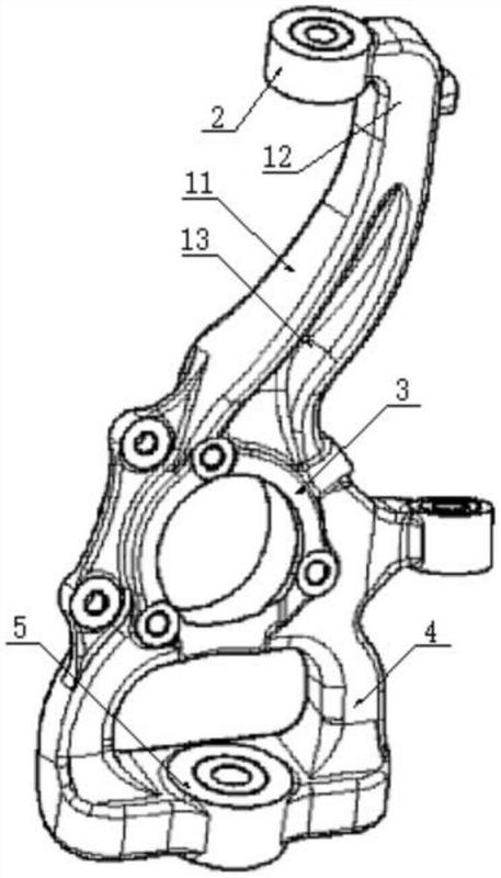 一种轻量化转向节结构及汽车-爱企查