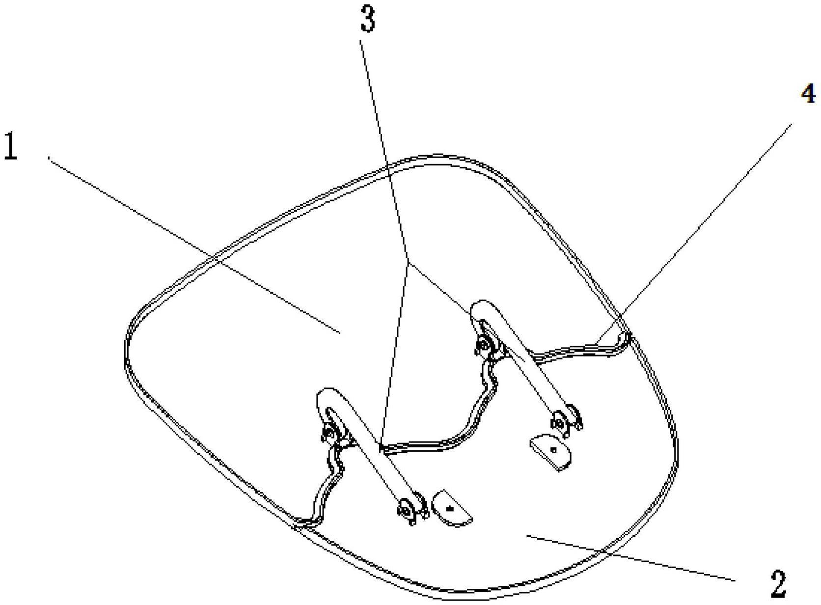 一种足浴器翻盖盖板结构-爱企查